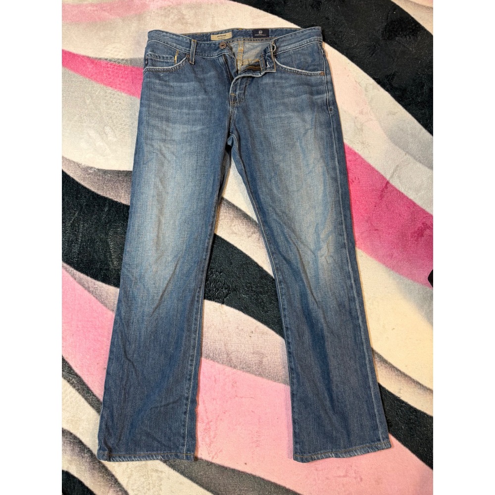 AG Adriano Goldschmied The Protege Straight Leg Jeans Blue 30x32 BM6824